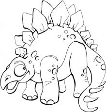 dinosaur coloring sheet