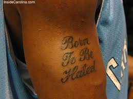 yellow ribbon tattoo