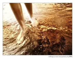 walking on water