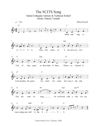 sheet music