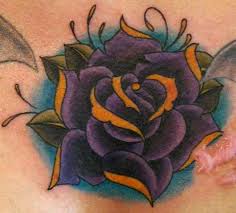 purple tattoo