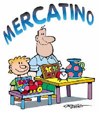 immagine di un mercatino