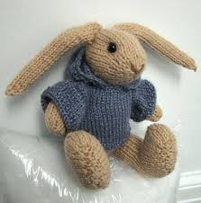 knitted rabbit