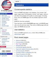 articles on Conservapedia.