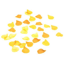 yellow rose petals