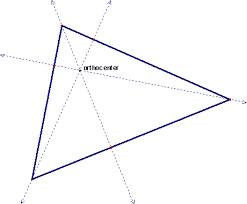 the orthocenter does not