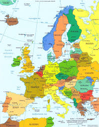 Map of Europe - Countries