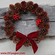pine cone wreath
