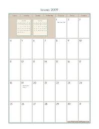 printable calendar