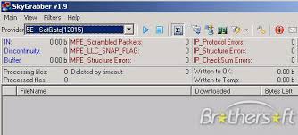 SkyGrabber 2.8.6.5 Screenshot