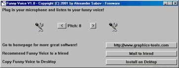 funny voice