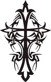 memorial cross tattoo designs
