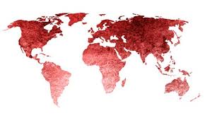 world map desktop background
