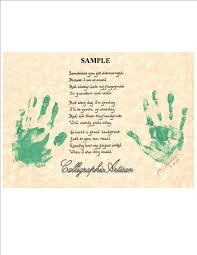 handprint poem