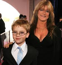 Susan Olsen \x26amp; son Michael