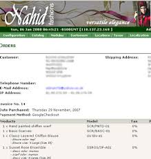 invoice sample