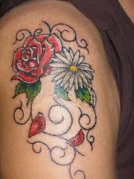 lilac flower tattoo