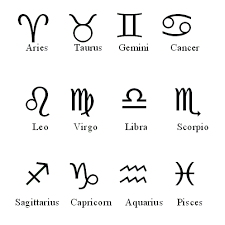 Zodiac signs.