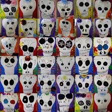 day of the dead skulls