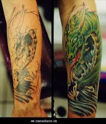large cover up tattoo