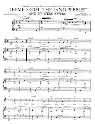 sheet music