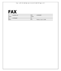 fax cover sheet sample
