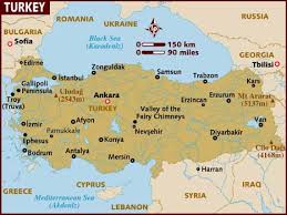 Map of Turkey