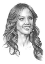 jessica alba drawings