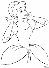 cinderella coloring pages