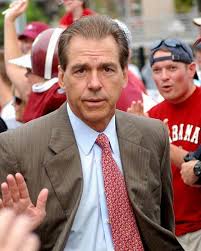 The Crimson Tide then looked - nick-saban-suit