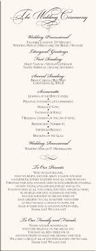 wedding programs designs