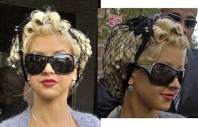 Christina Aguilera hair
