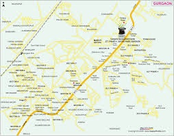 gurgaon map