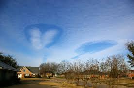 Hole-punch clouds or