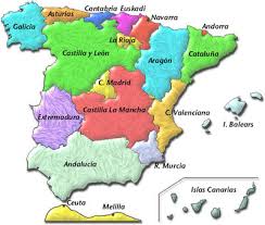 mapa de ESPAÑA