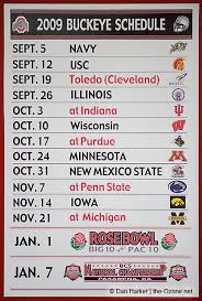 Printable 2010 Ohio State