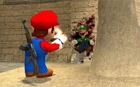 mario funny