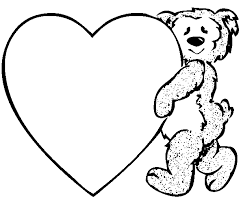 heart coloring pictures