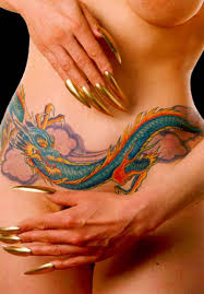 cute dragon tattoo