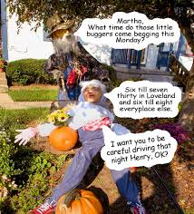 Trick or Treat hours for