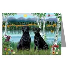 black greeting cards