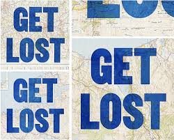 get lost