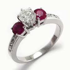red diamond engagement rings