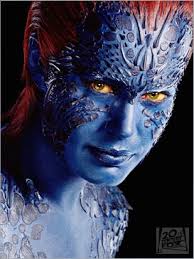 Mystique Costume with liquid