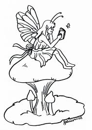 mushroom coloring pages