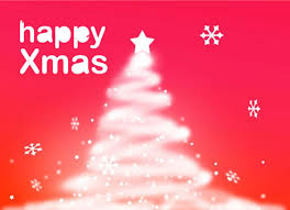 white christmas tree