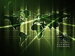 world map desktop background