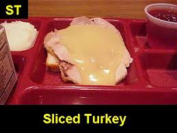 sliced turkey