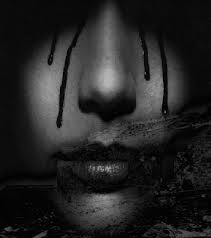 dark art gallery
