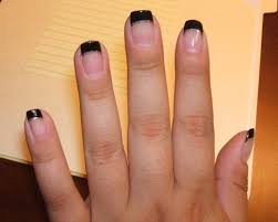 black nails